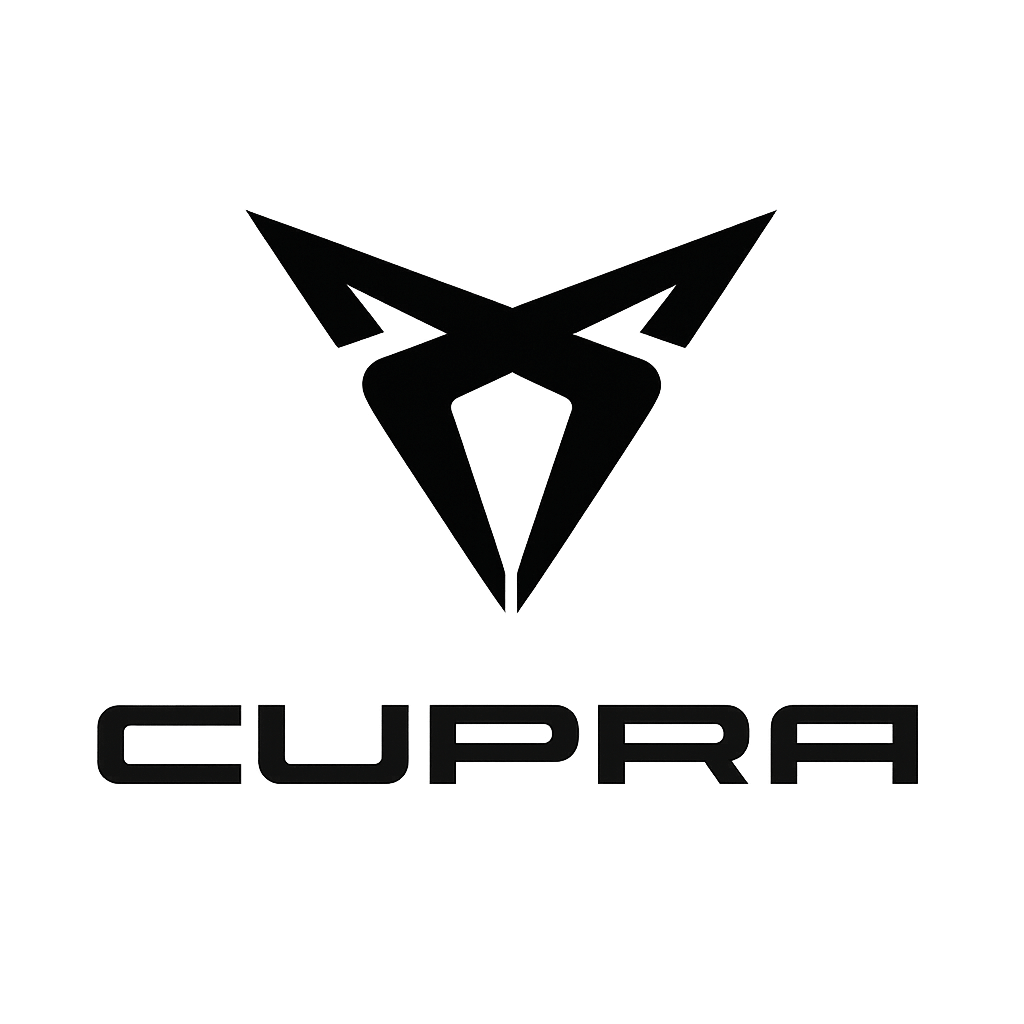 Logo de CUPRA en fondo transparente