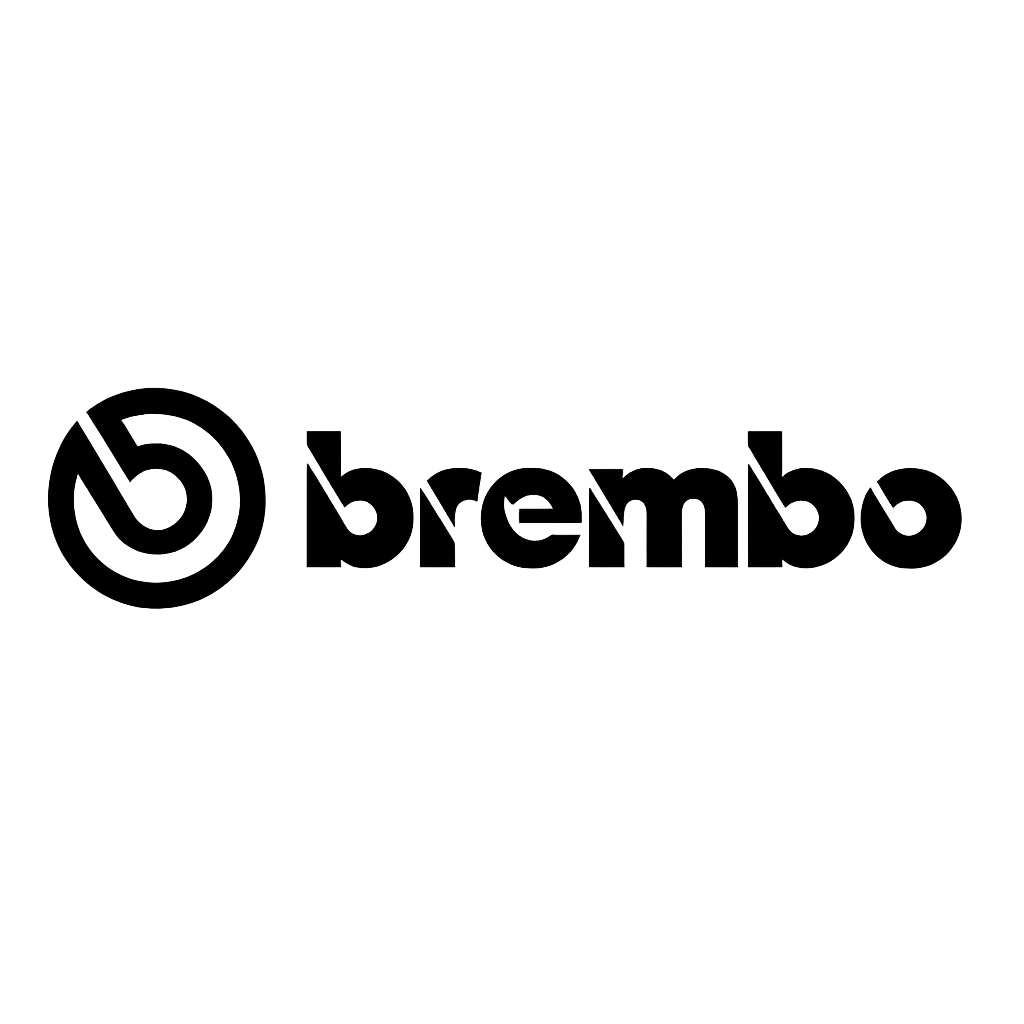 Logo de Brembo en fondo transparente
