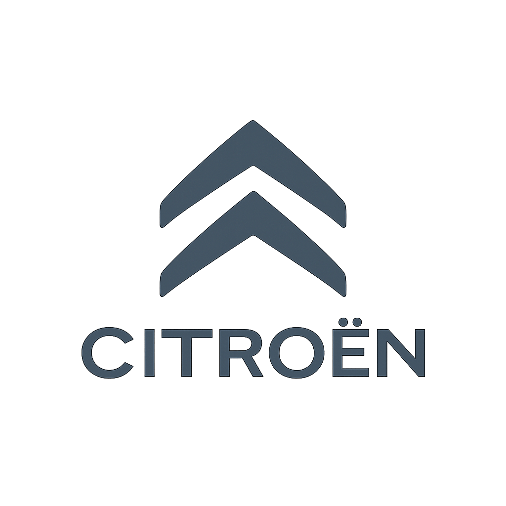 Logo de Citroën en fondo transparente