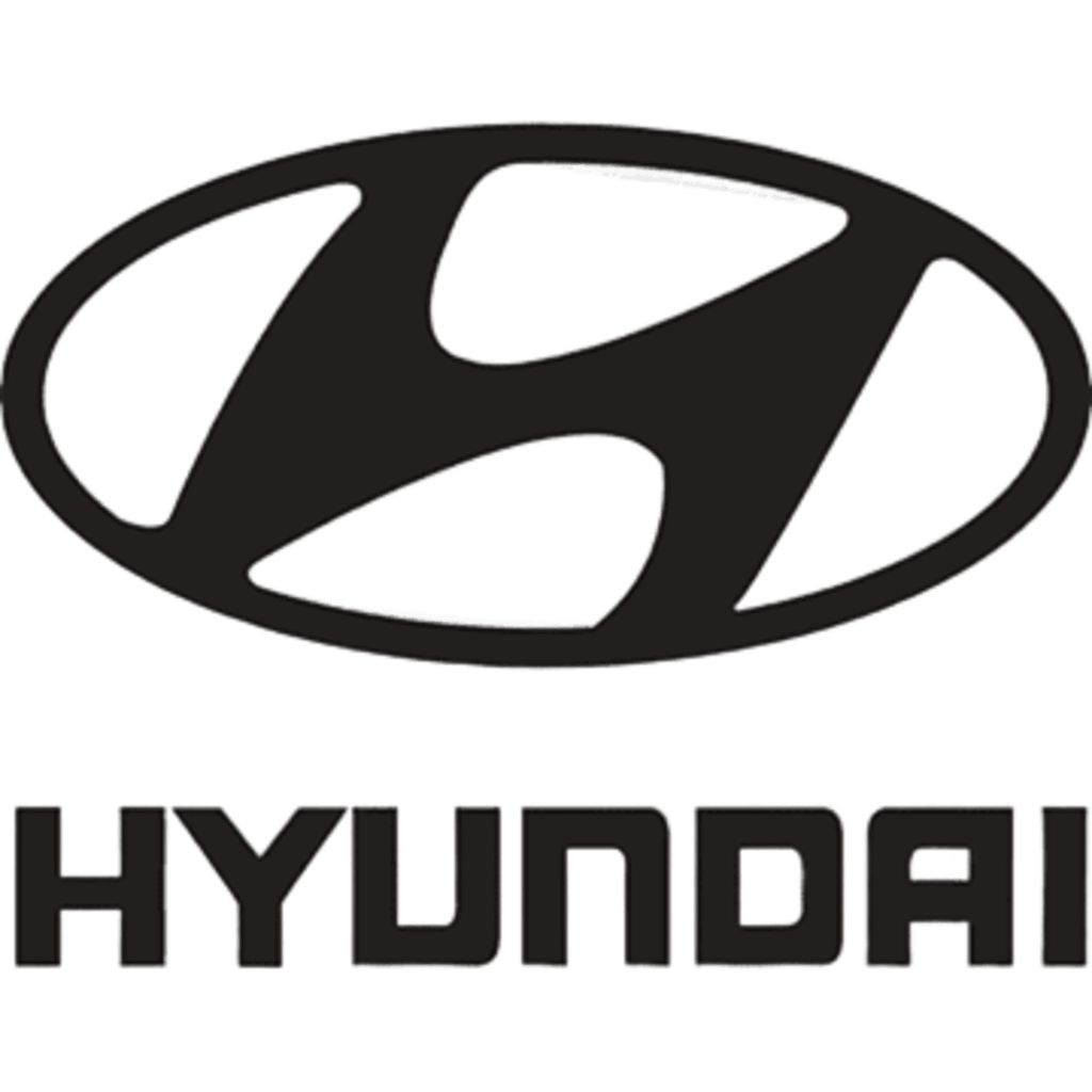 Logo de Hyundai en fondo transparente