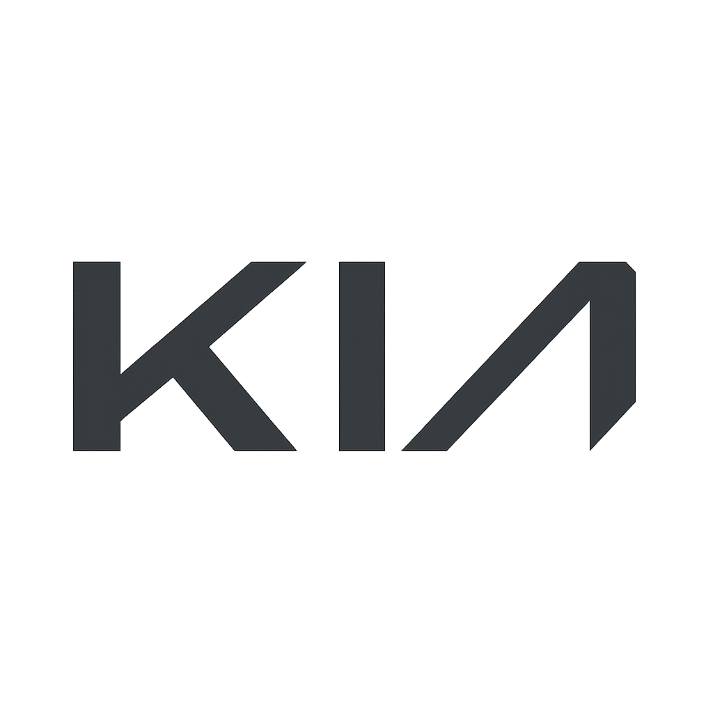 Logo de KIA en fondo transparente