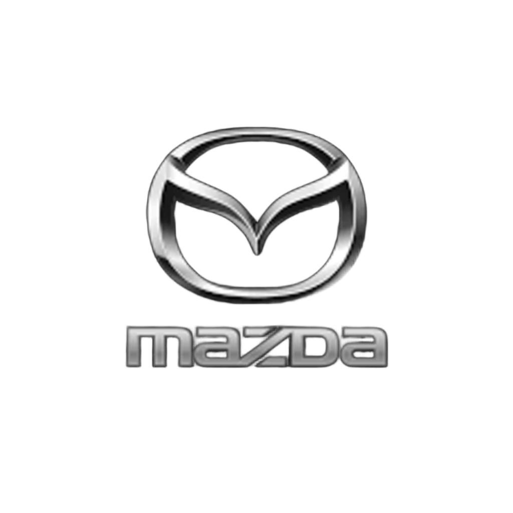 Logo de Mazda en fondo transparente